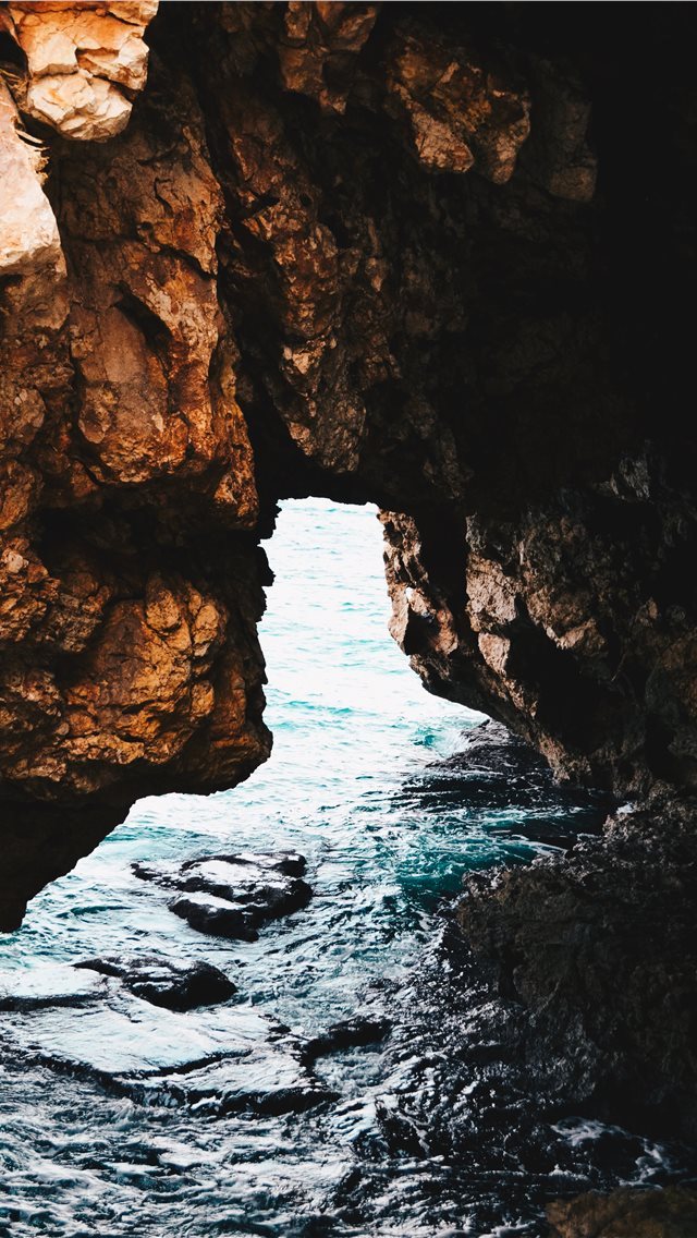 640x1136 The end is always good - cave iPhone Wallpaper