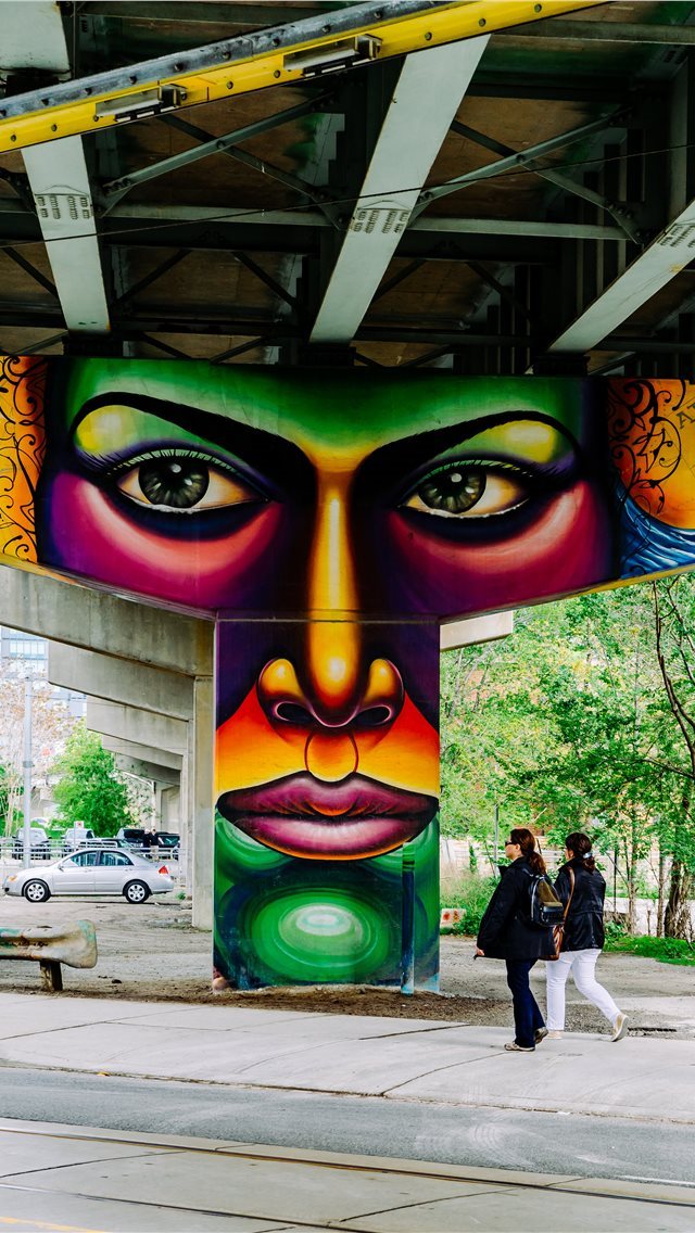 640x1136 She’s watching - bridge iPhone Wallpaper