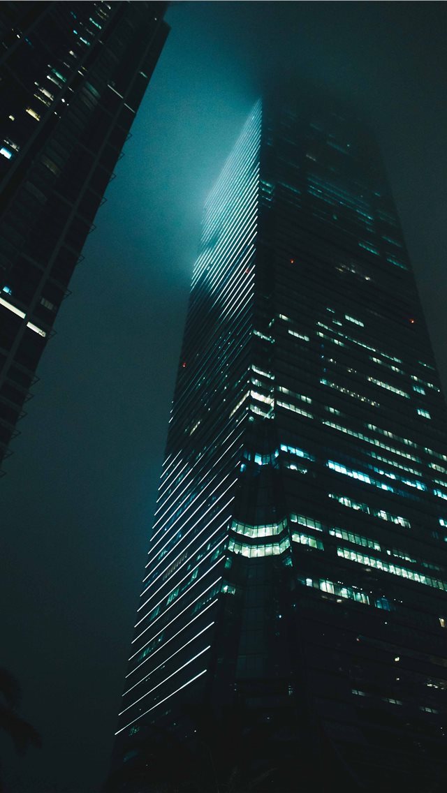 640x1136 Demonic - city light iPhone Wallpaper