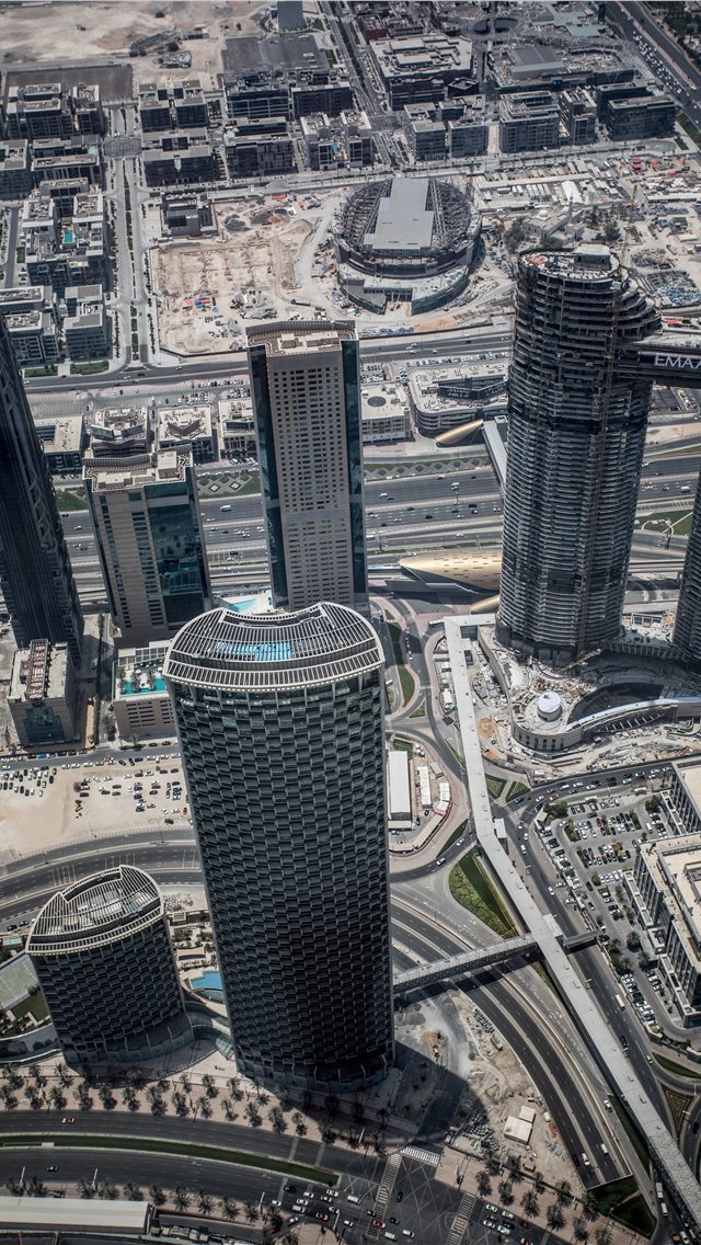 640x1136 Burj Khalifa  Dubai  United Arab Emirates - skyscraper iPhone Wallpaper