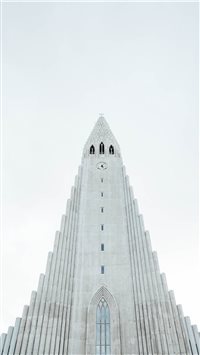Height of Hallgrímskirkja wallpaper