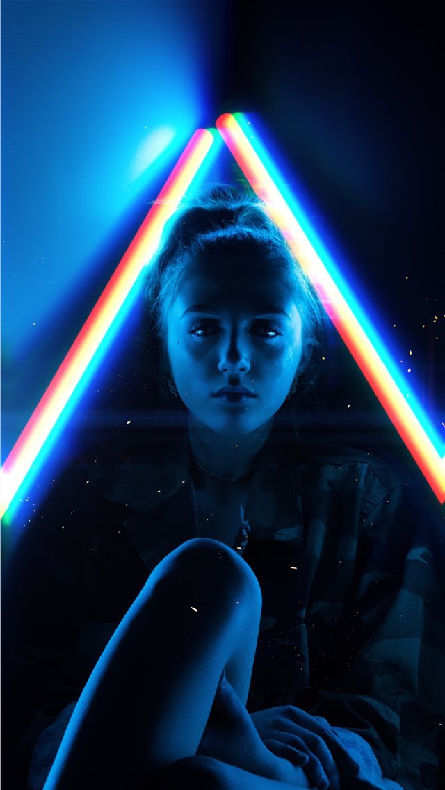 640x1136 Neon Beauty - summer iPhone Wallpaper