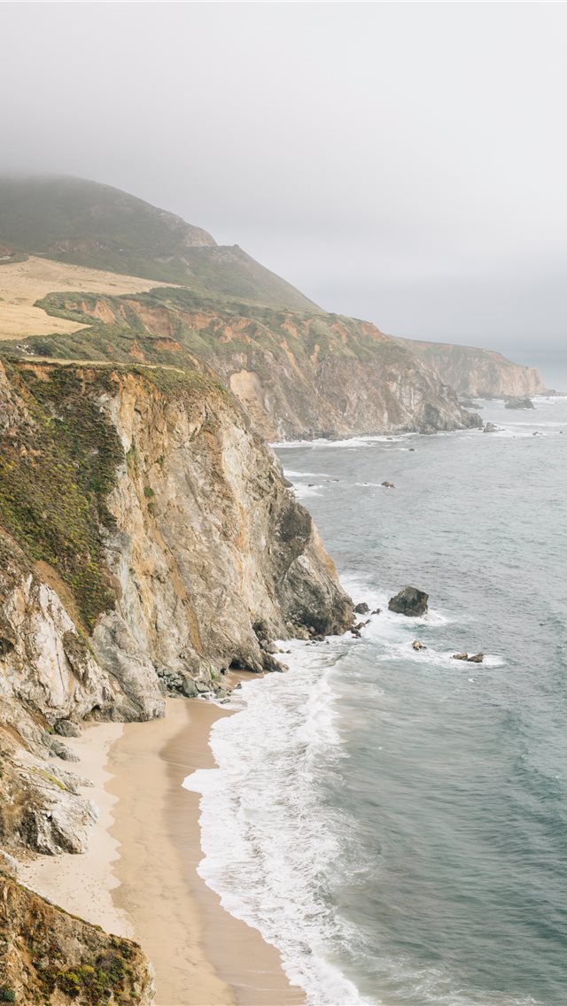 640x1136 Big Sur  United States - coastline iPhone Wallpaper