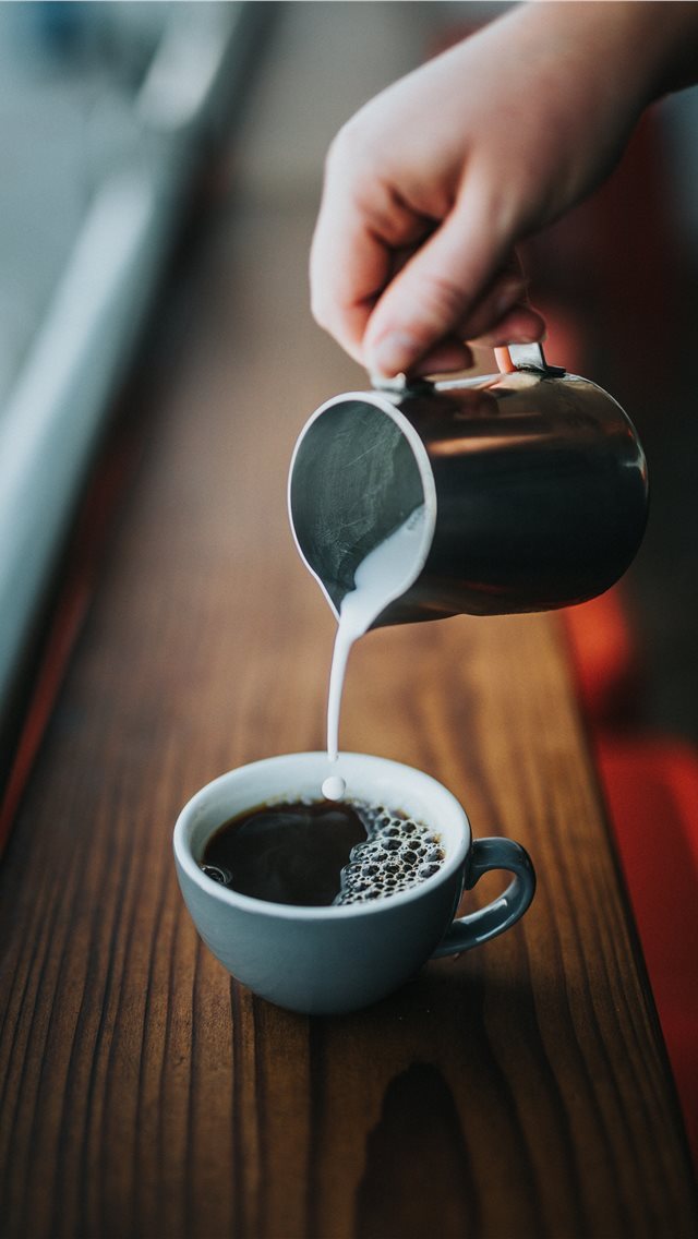 640x1136 National Coffee Day - hand iPhone Wallpaper