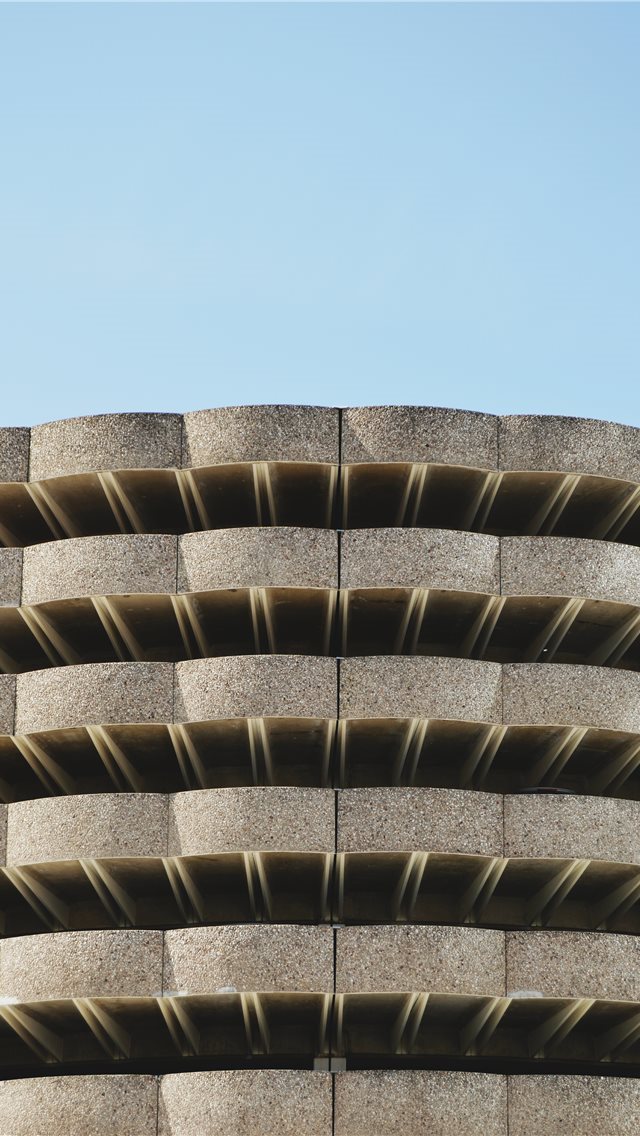 640x1136 Parking des Halles  Lyon  France - building iPhone Wallpaper