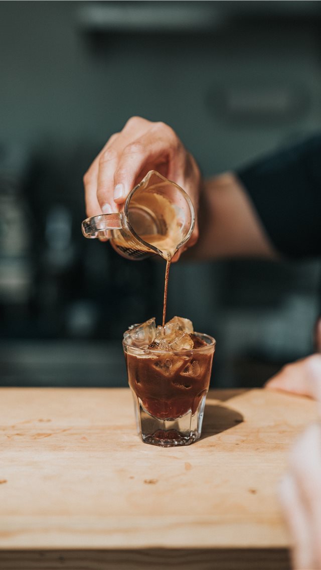 640x1136 Espresso On the Rocks - latte iPhone Wallpaper