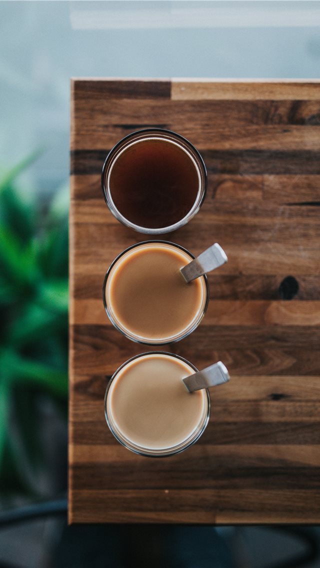 640x1136 milk - coffee addict iPhone Wallpaper