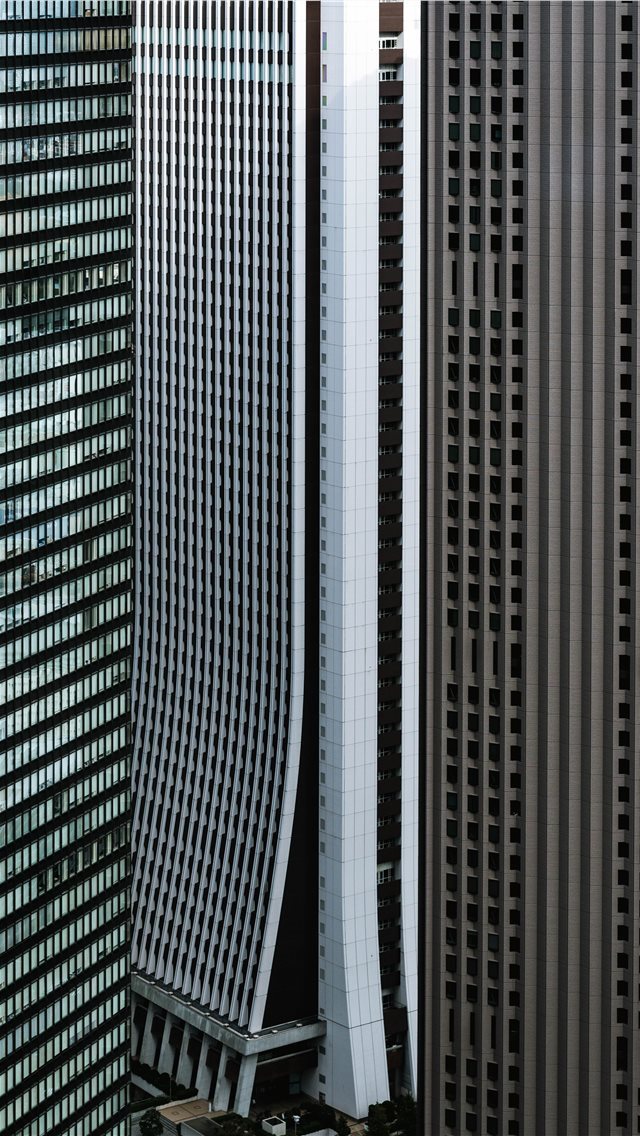 640x1136 facades of buildings - skyscraper iPhone Wallpaper