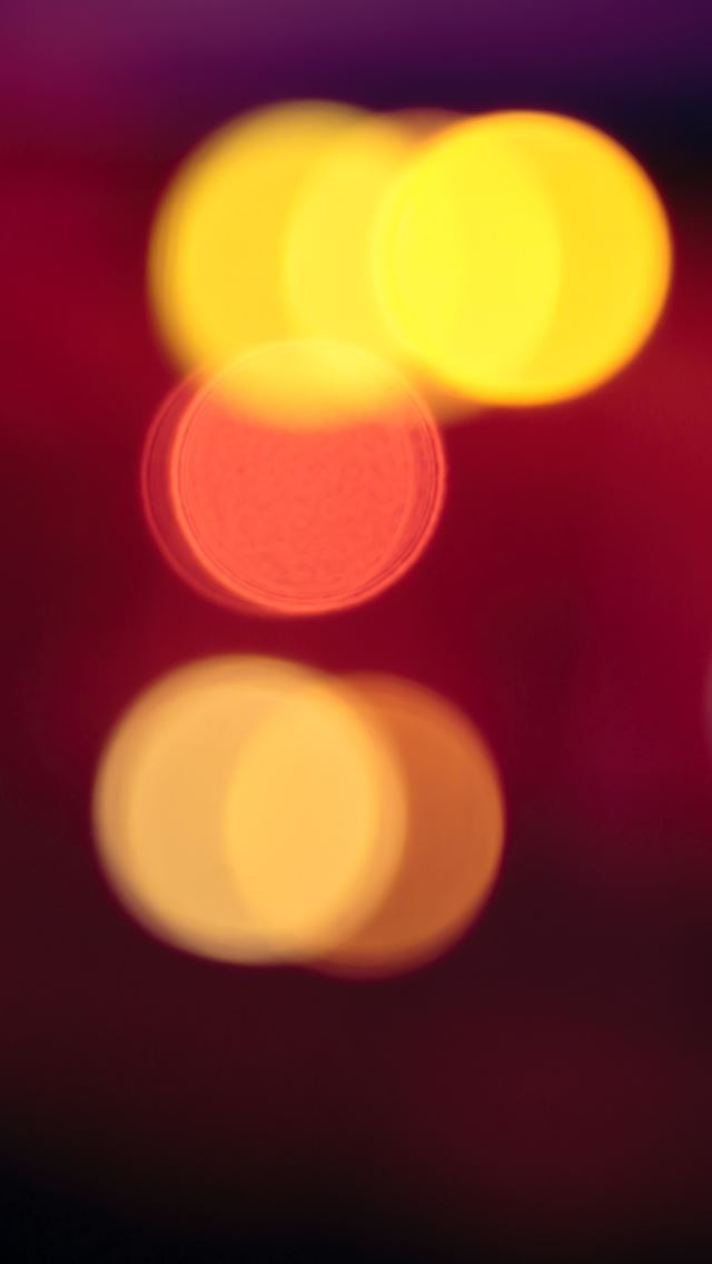 640x1136 Red Light Blur - pure iPhone Wallpaper