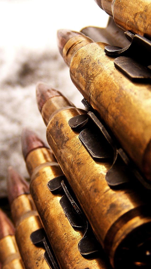 640x1136 Bullets - war iPhone Wallpaper