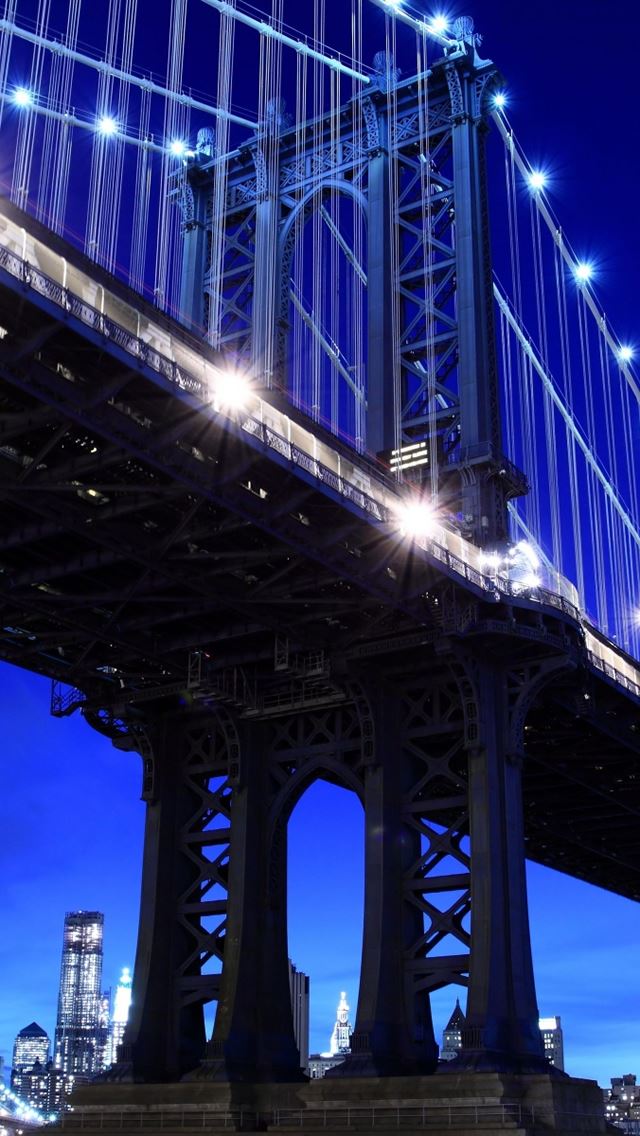 640x1136 Under the Bridge - buildings iPhone Wallpaper