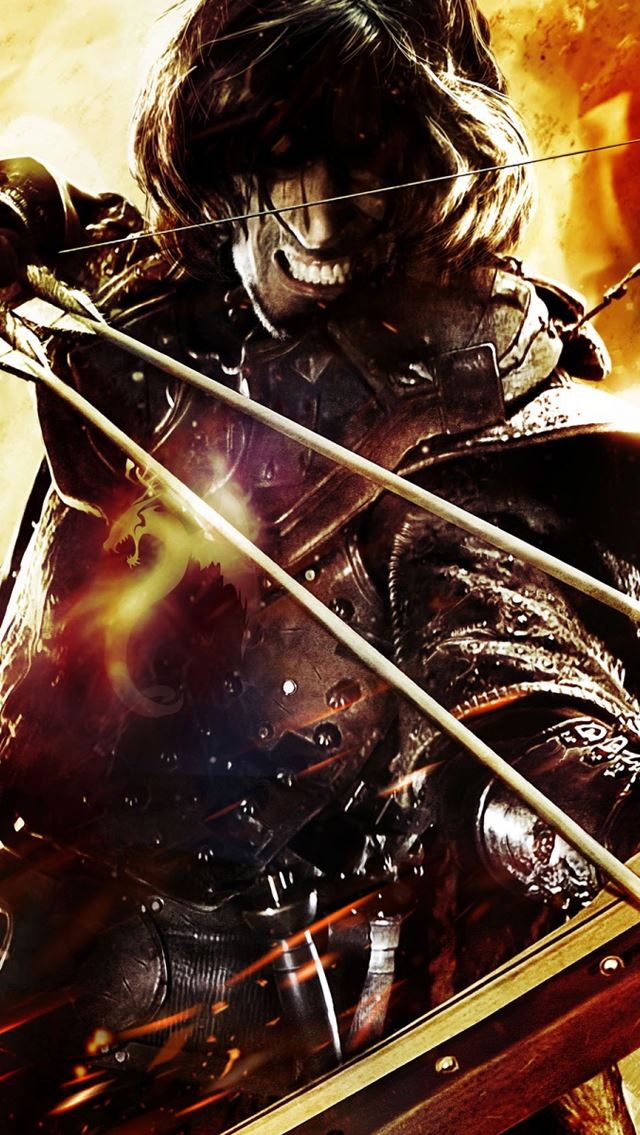 640x1136 Dragons Dogma 5 - fight iPhone Wallpaper