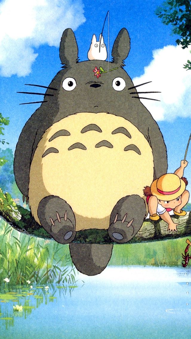 640x1136 Ghibli My Neighbo -  iPhone Wallpaper
