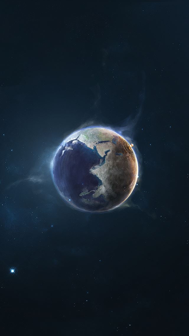 640x1136 Earth Outer -  iPhone Wallpaper