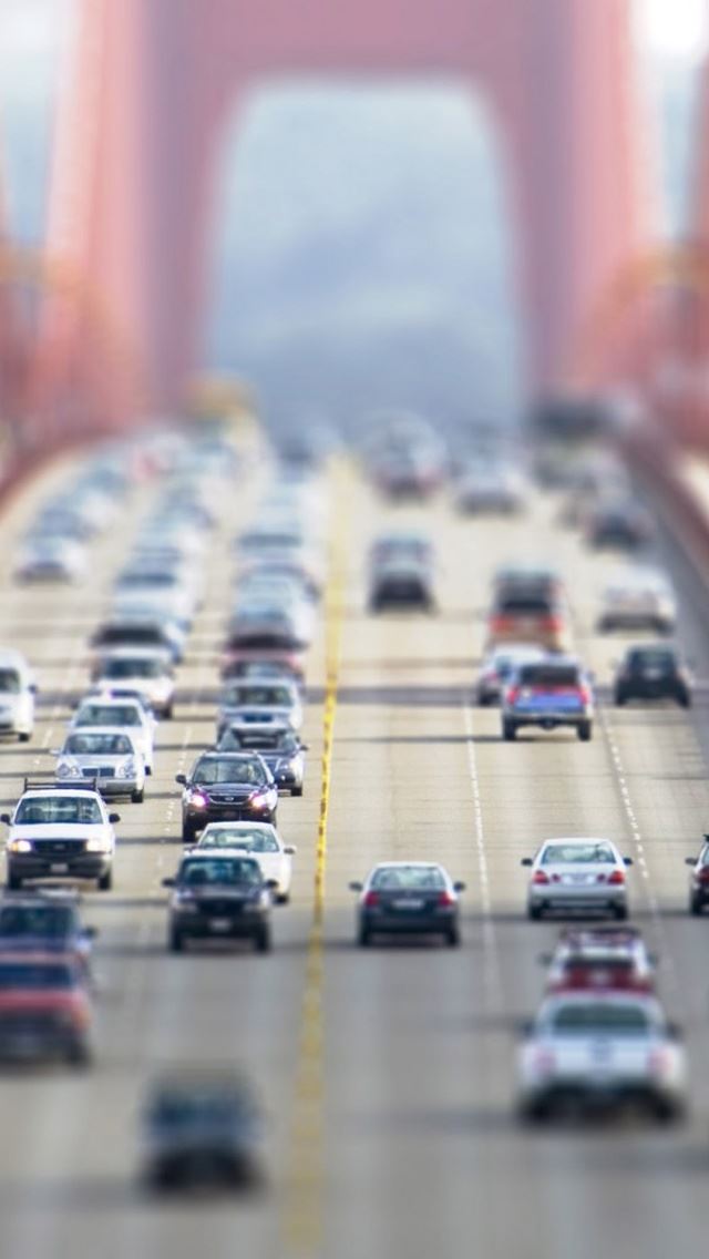 640x1136 Marco Cars on Load - road iPhone Wallpaper