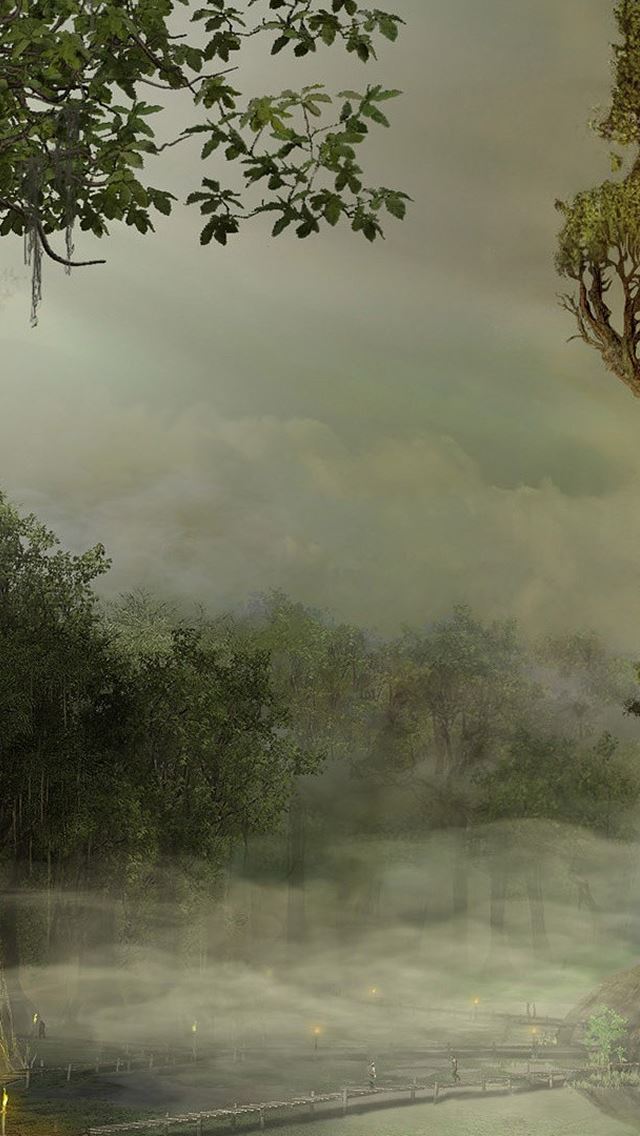 640x1136 Arcania Gothic 4 - trees iPhone Wallpaper