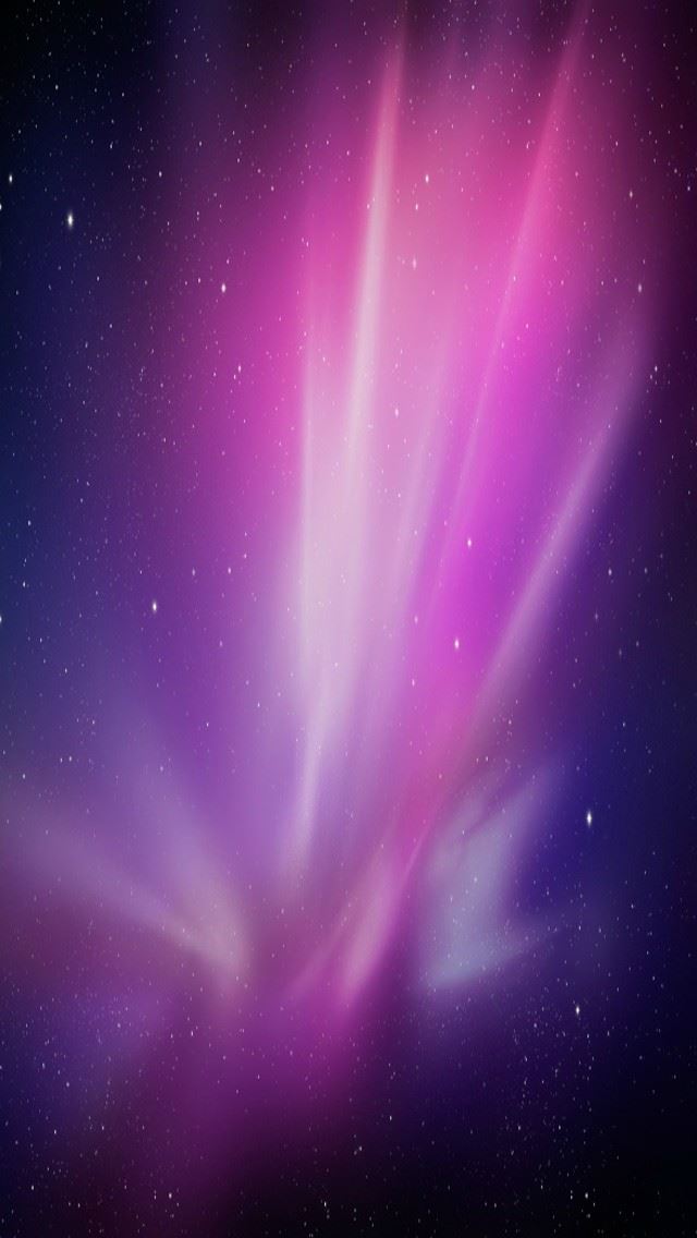 640x1136 Mac Purple Stars -  iPhone Wallpaper