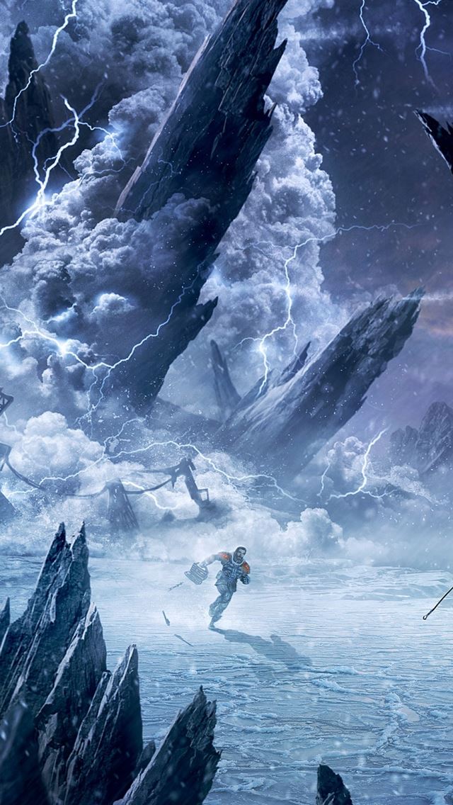 640x1136 Lost Planet 3 - lost iPhone Wallpaper