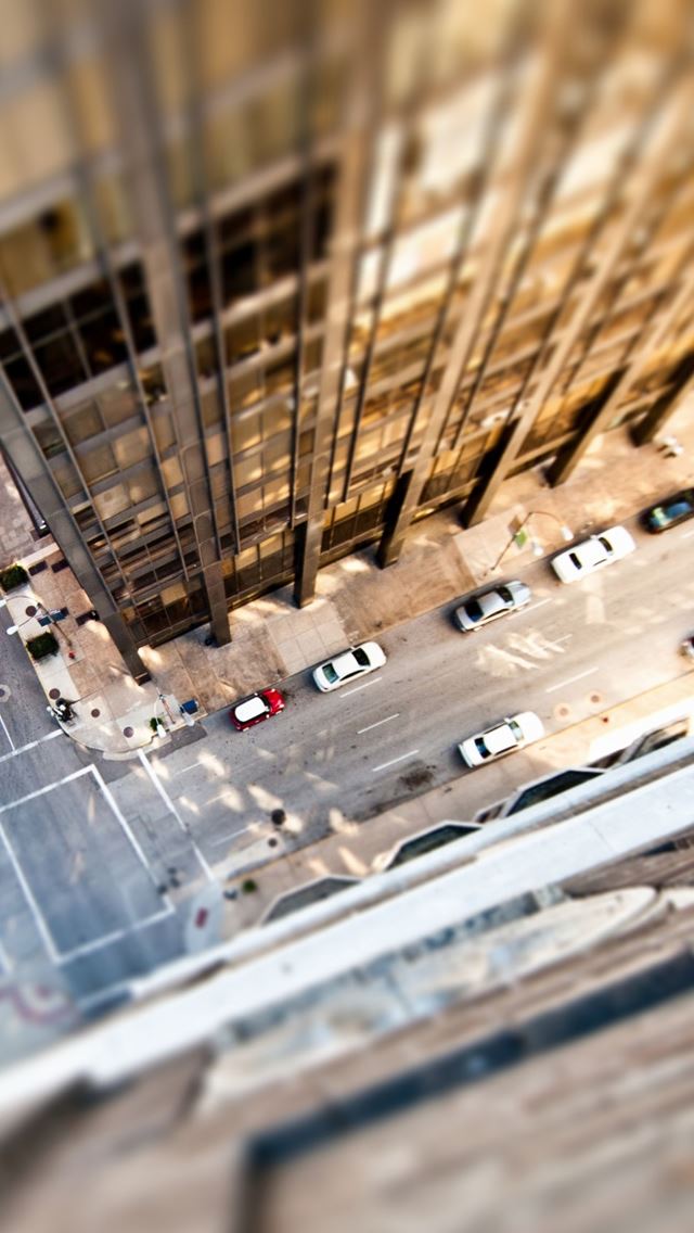 640x1136 Dont Look Down - buildings iPhone Wallpaper