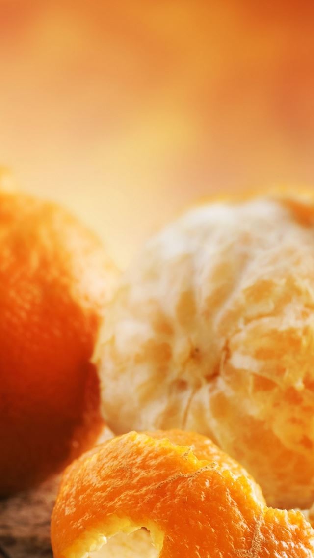 640x1136 Fresh Orange -  iPhone Wallpaper