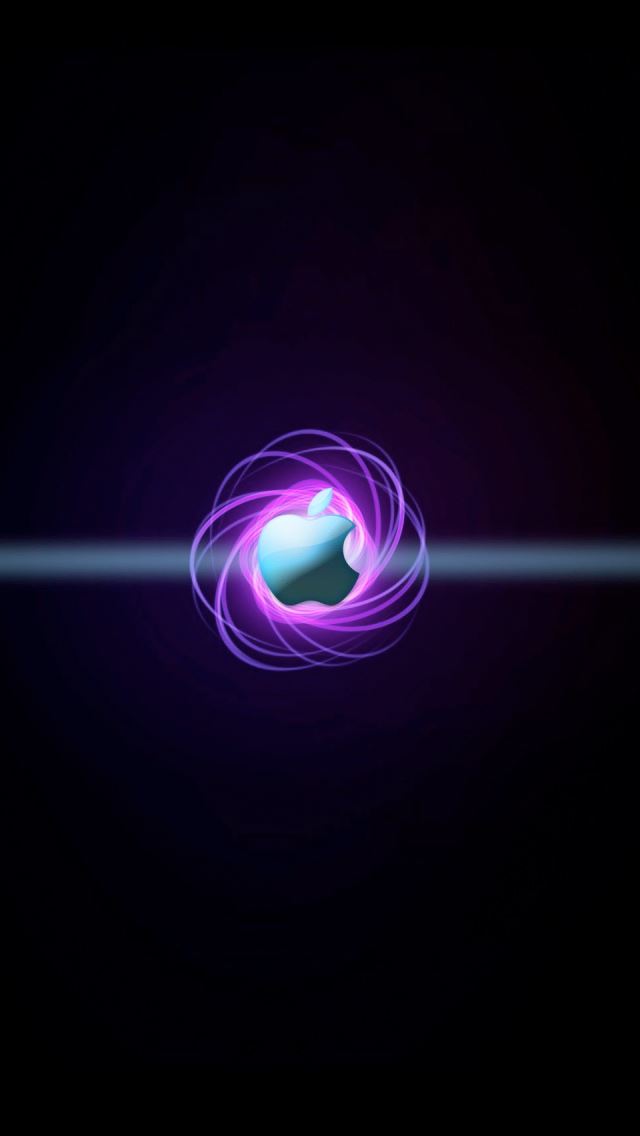 640x1136 Nucleus Apple Logo -  iPhone Wallpaper