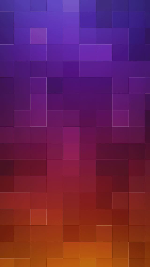 640x1136 Purple to Orange Grid -  iPhone Wallpaper