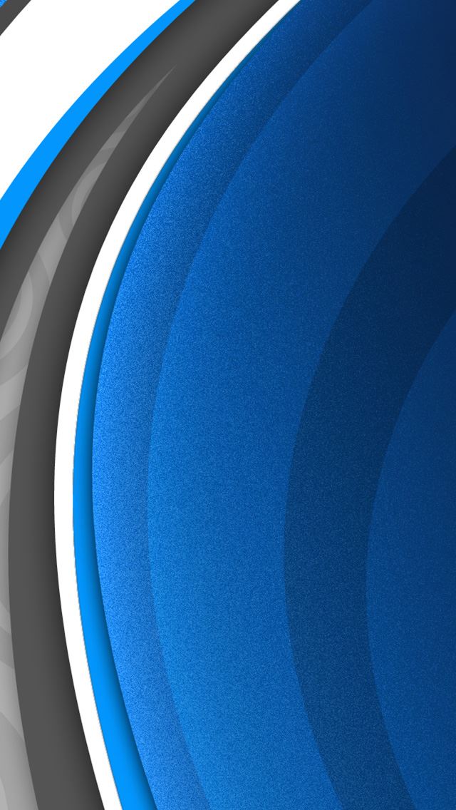 640x1136 Blue swirl - simple iPhone Wallpaper