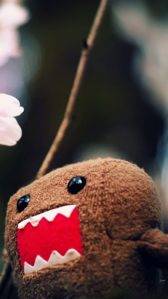 640x1136 Domo Kun - fun iPhone Wallpaper