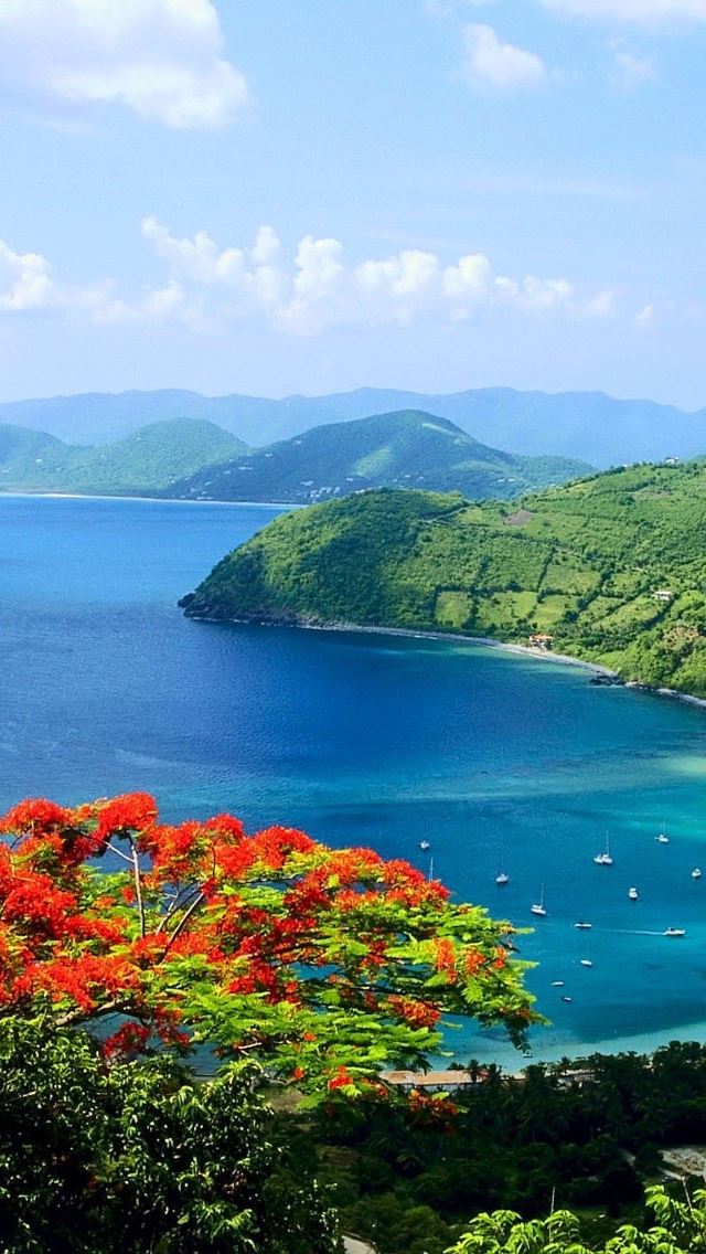 640x1136 Seashore Landscape - seashore iPhone Wallpaper