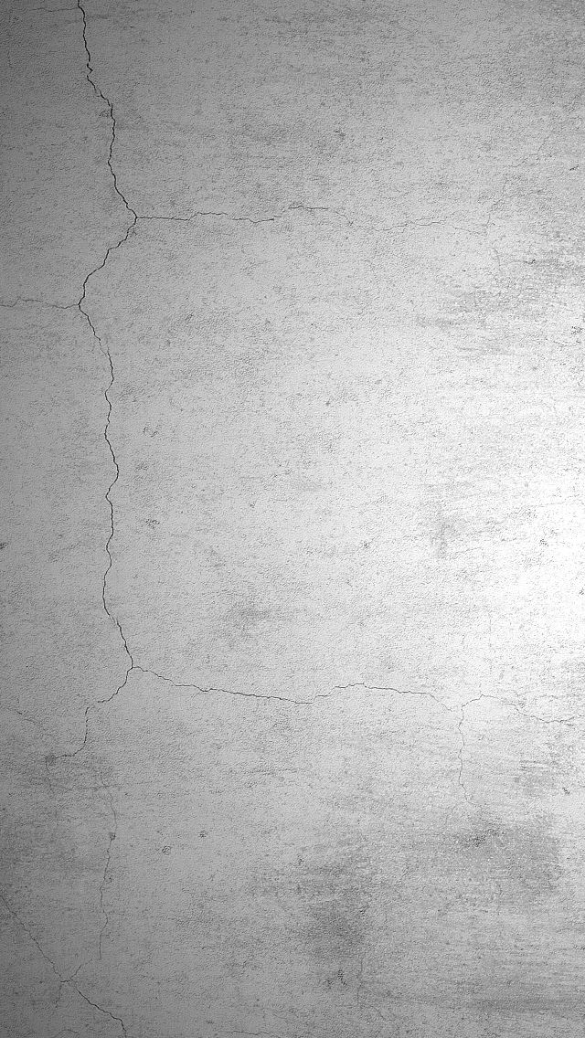 640x1136 Fissure on White Wall -  iPhone Wallpaper