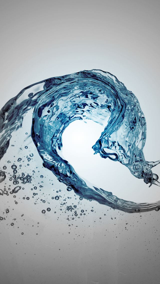 640x1136 Water Wave -  iPhone Wallpaper