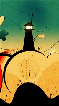 Carton Sunset wallpaper