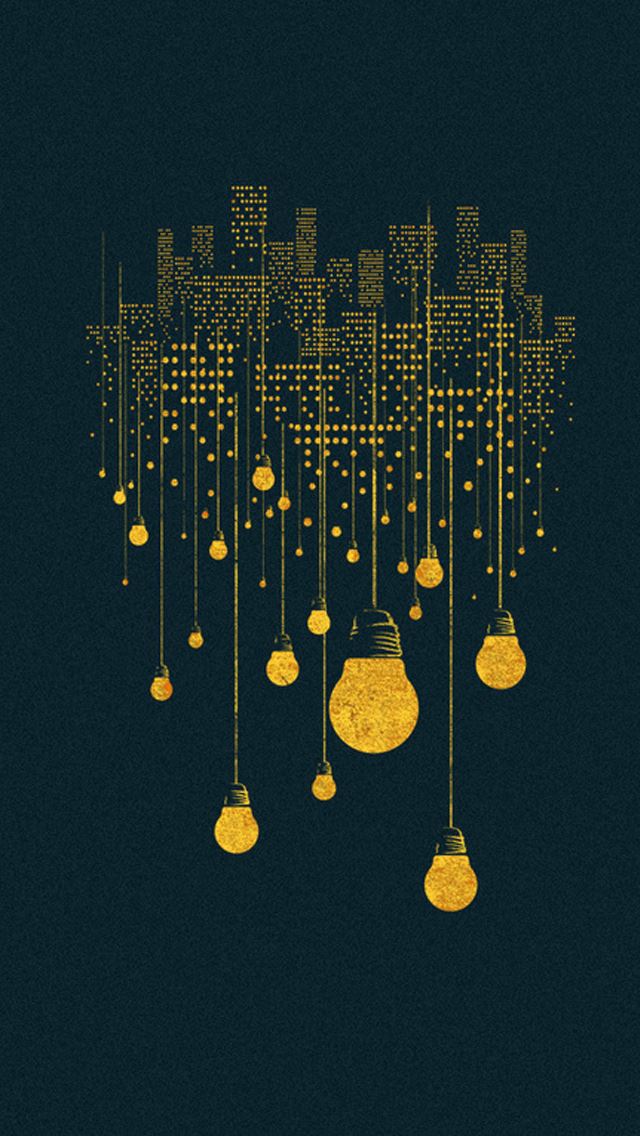 640x1136 Lighting City -  iPhone Wallpaper