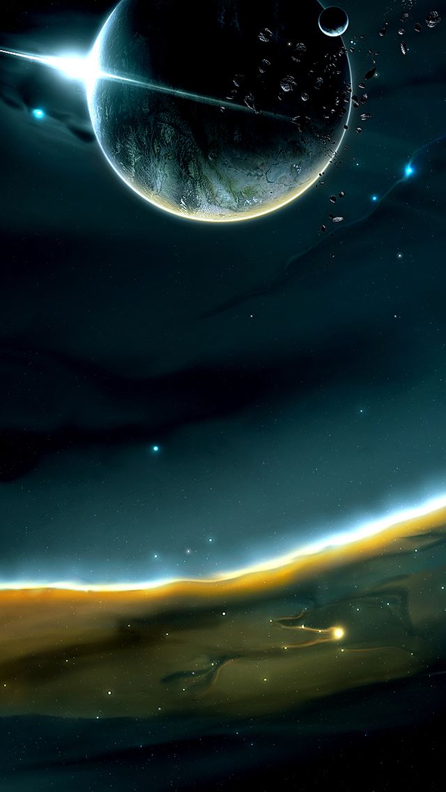 640x1136 Comet Planet - comet iPhone Wallpaper