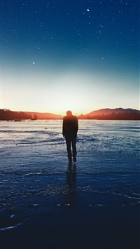 Sunset Stars wallpaper