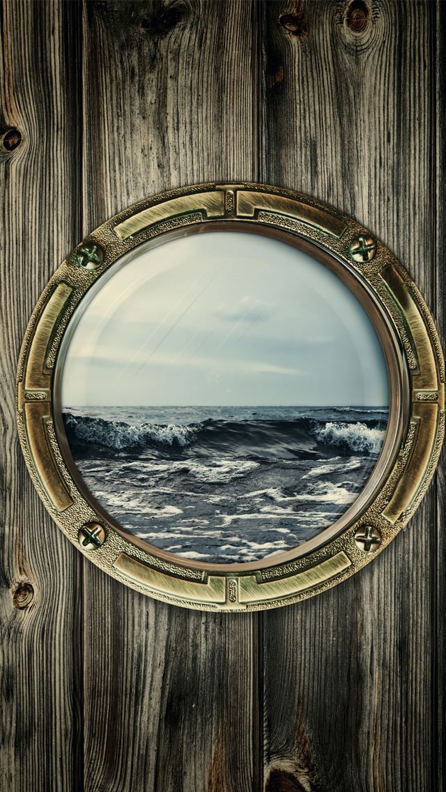 640x1136 Window of boat -  iPhone Wallpaper