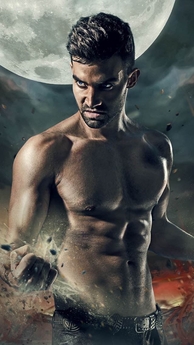 640x1136 Wolf struck -  iPhone Wallpaper