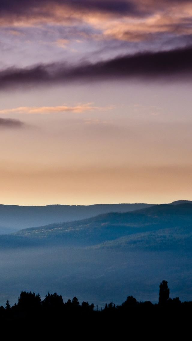 640x1136 hill tops in distance - hill iPhone Wallpaper