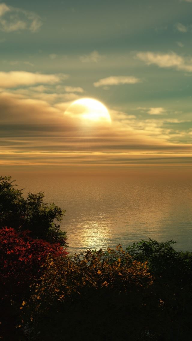 640x1136 great sunset -  iPhone Wallpaper