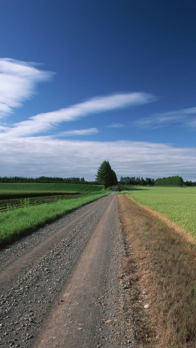 640x1136 straight country road - country iPhone Wallpaper
