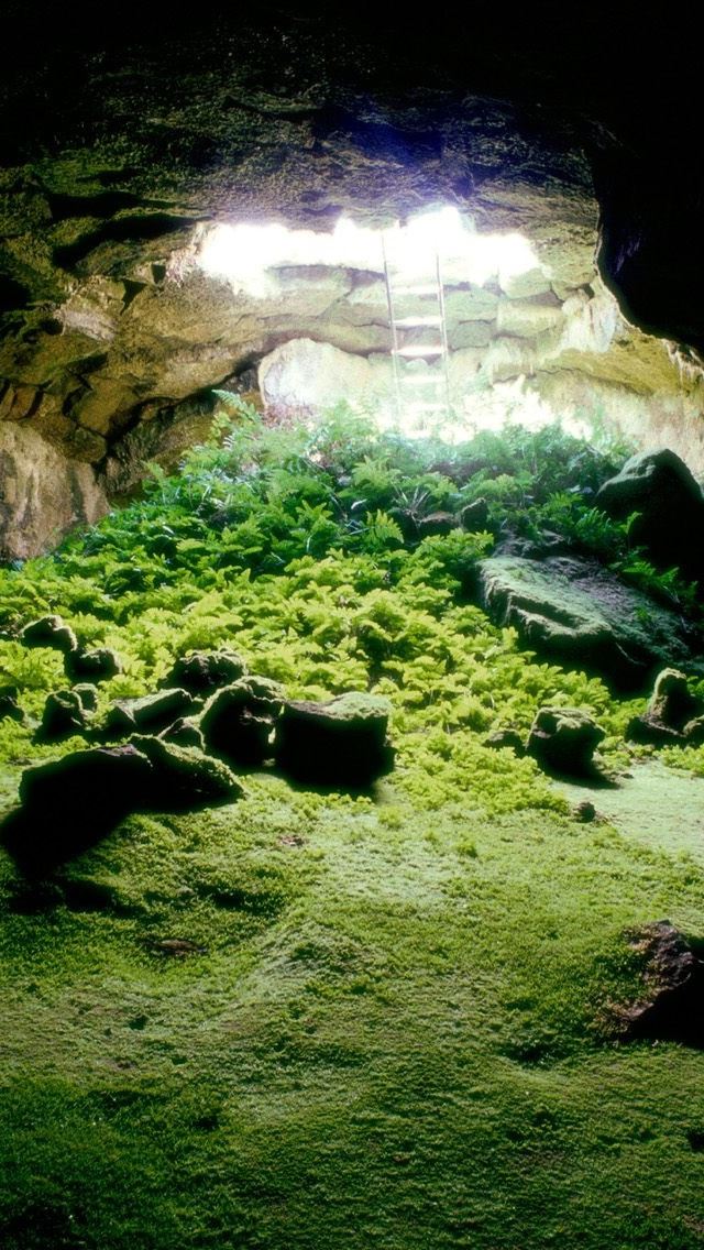 640x1136 lava tube cave - lava iPhone Wallpaper