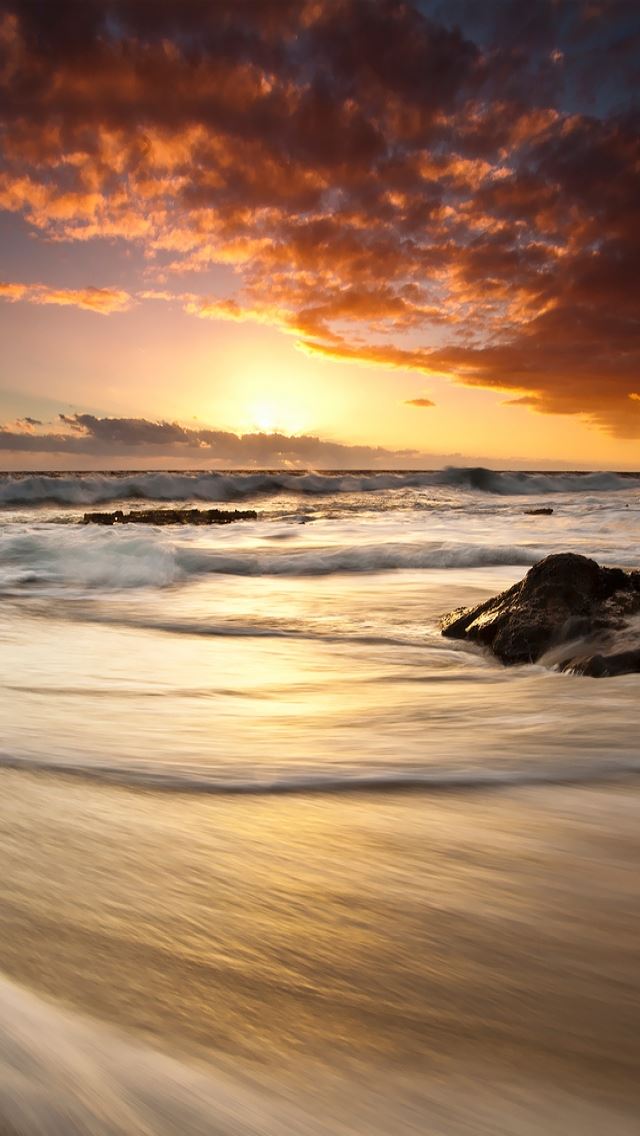 640x1136 beautiful sunset light -  iPhone Wallpaper