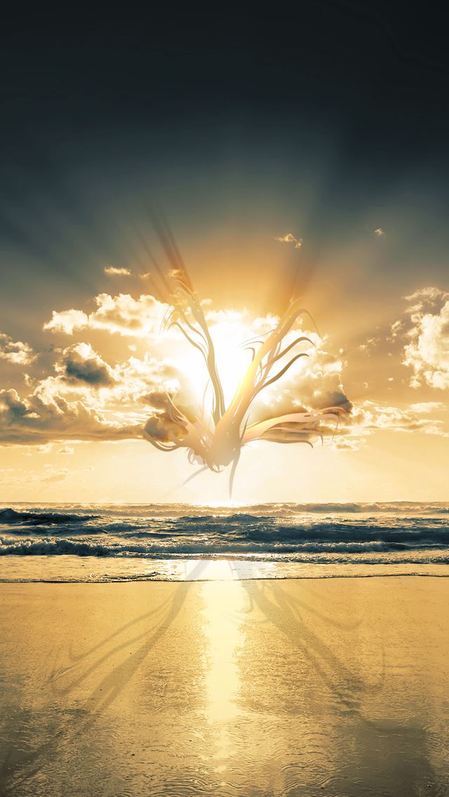 640x1136 Sunshine Cloud -  iPhone Wallpaper