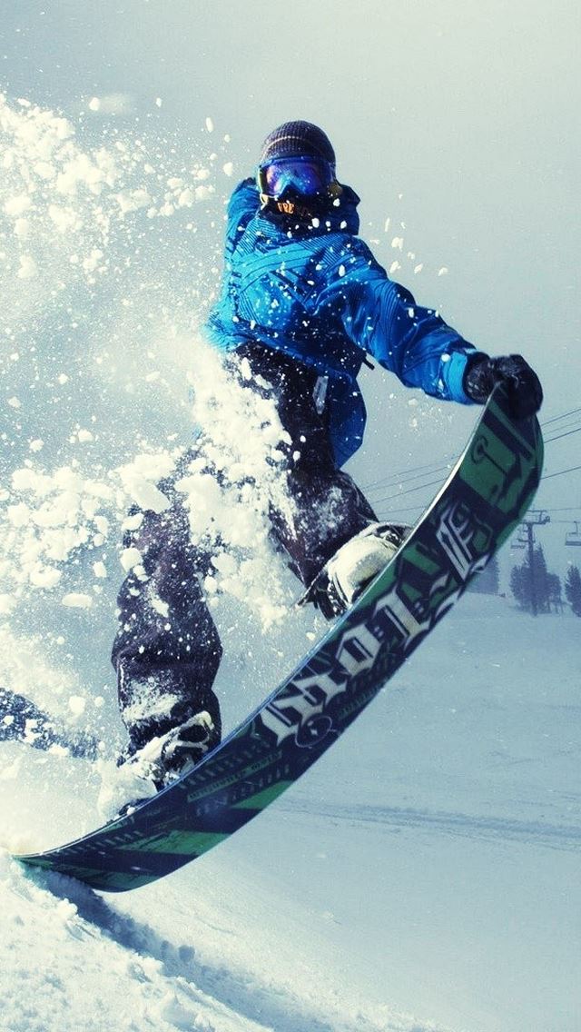 640x1136 Snowboard -  iPhone Wallpaper