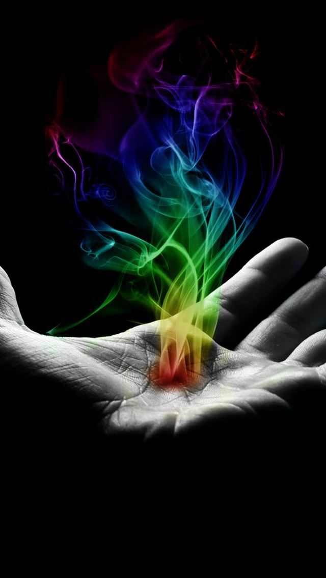 640x1136 Hand Smoke - hand iPhone Wallpaper