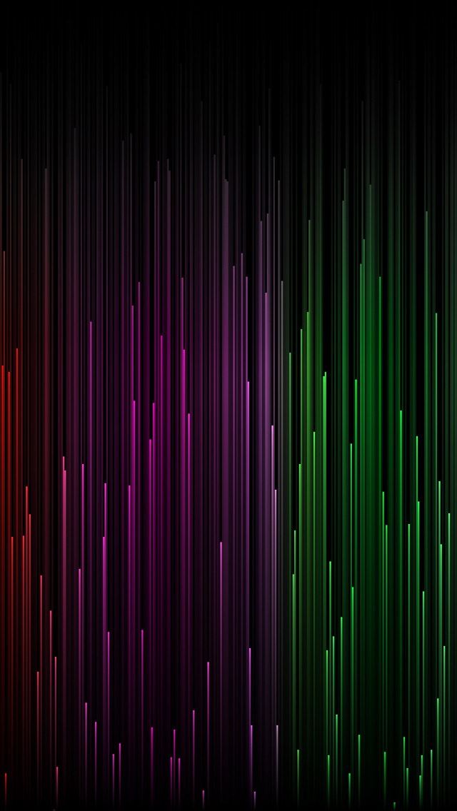 640x1136 Rainbow lines - purple iPhone Wallpaper