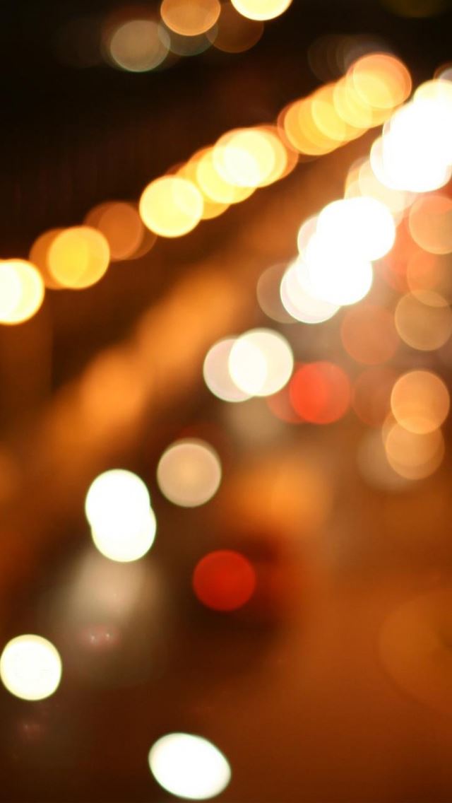 640x1136 Blur Lights -  iPhone Wallpaper