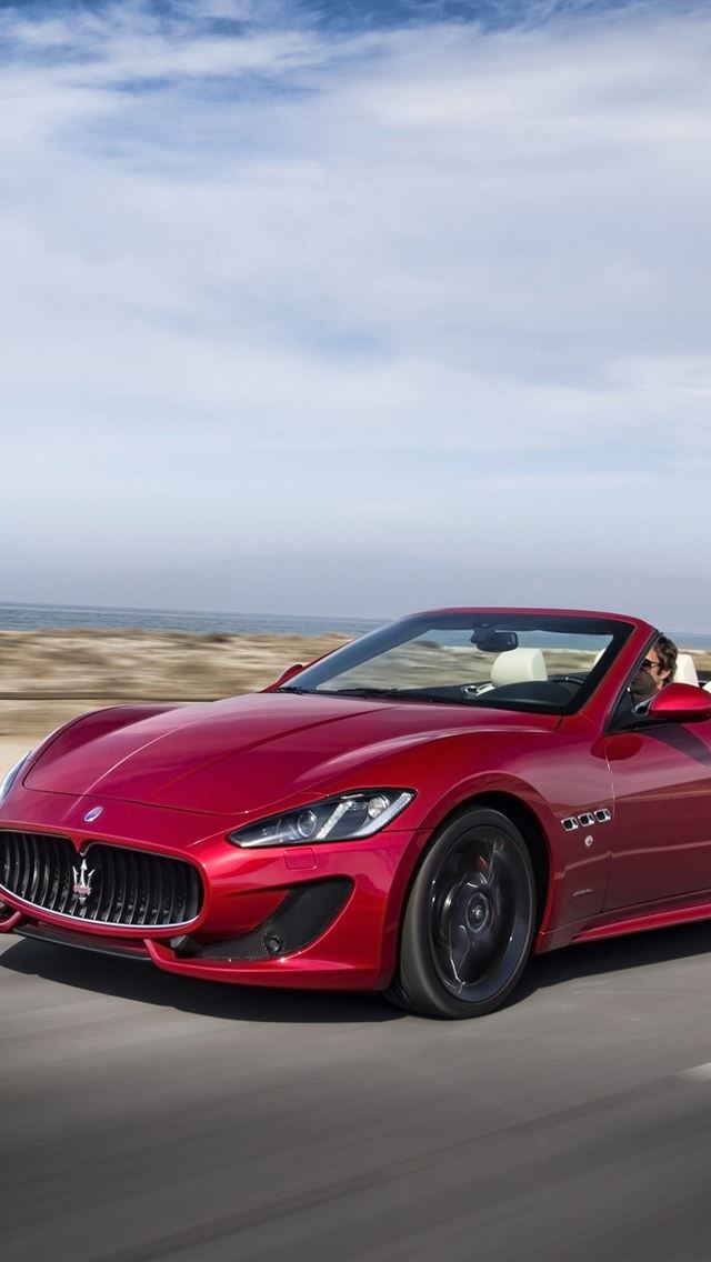 640x1136 Maserati Gran Cabrio - maserati iPhone Wallpaper