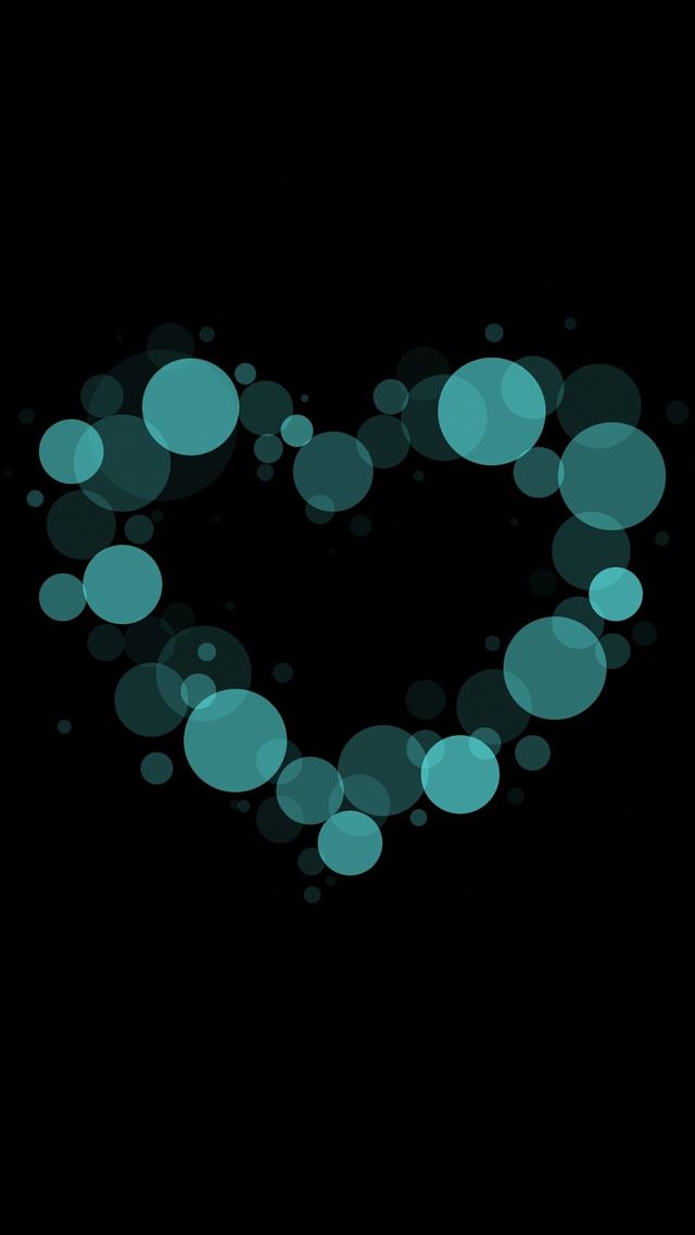 640x1136 Love Spots - simple iPhone Wallpaper
