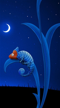 Chameleon wallpaper